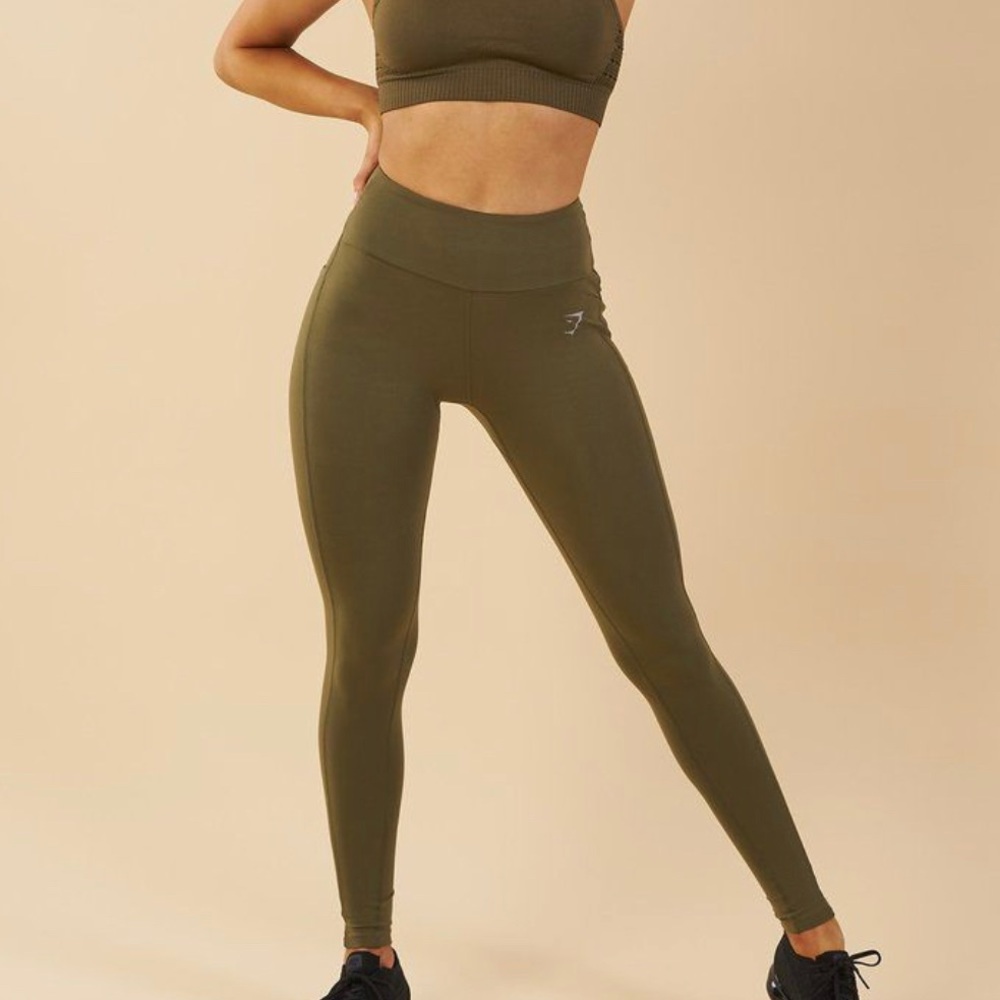 Gymshark Aspire Legging - Khaki